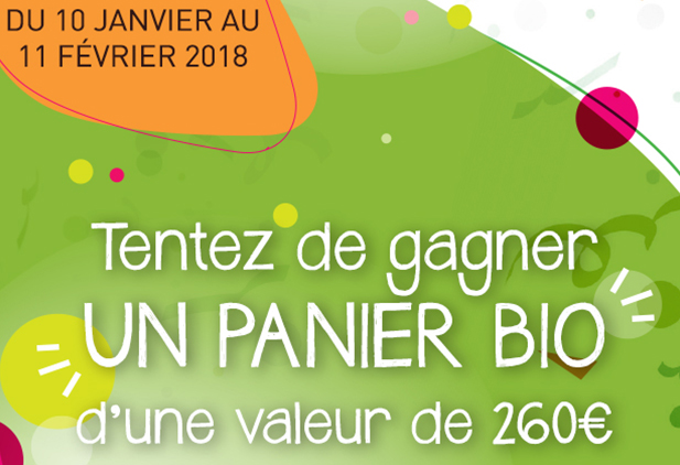 Grand Jeu : 50 Paniers BIO