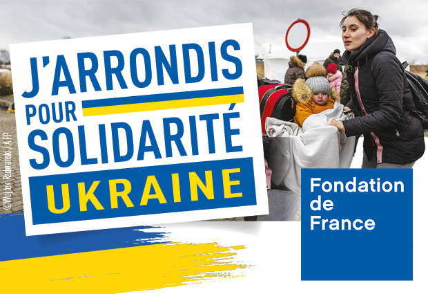 J'arrondis pour Solidarité Ukraine